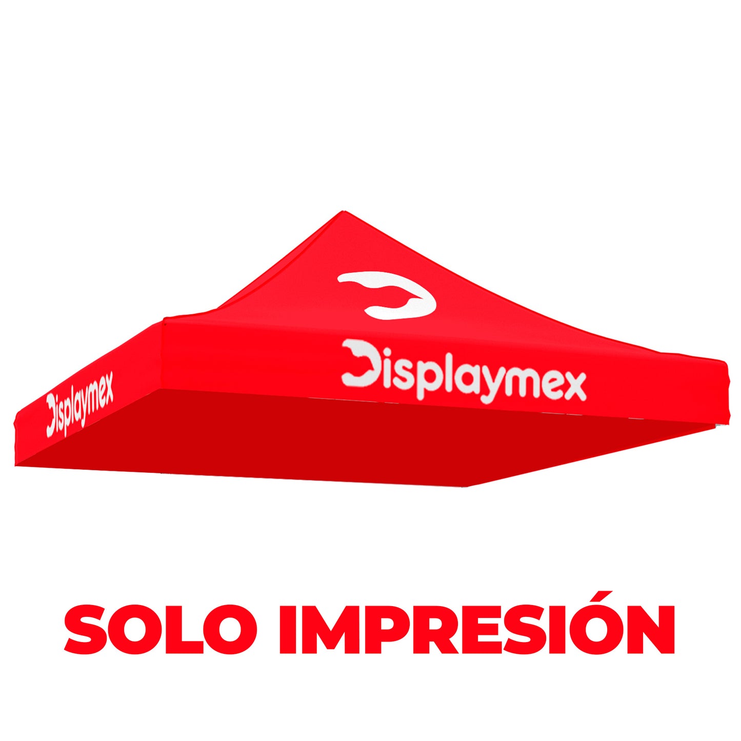 Impresión en Tela para Toldo 3x3m personalizado en Alta Resolución