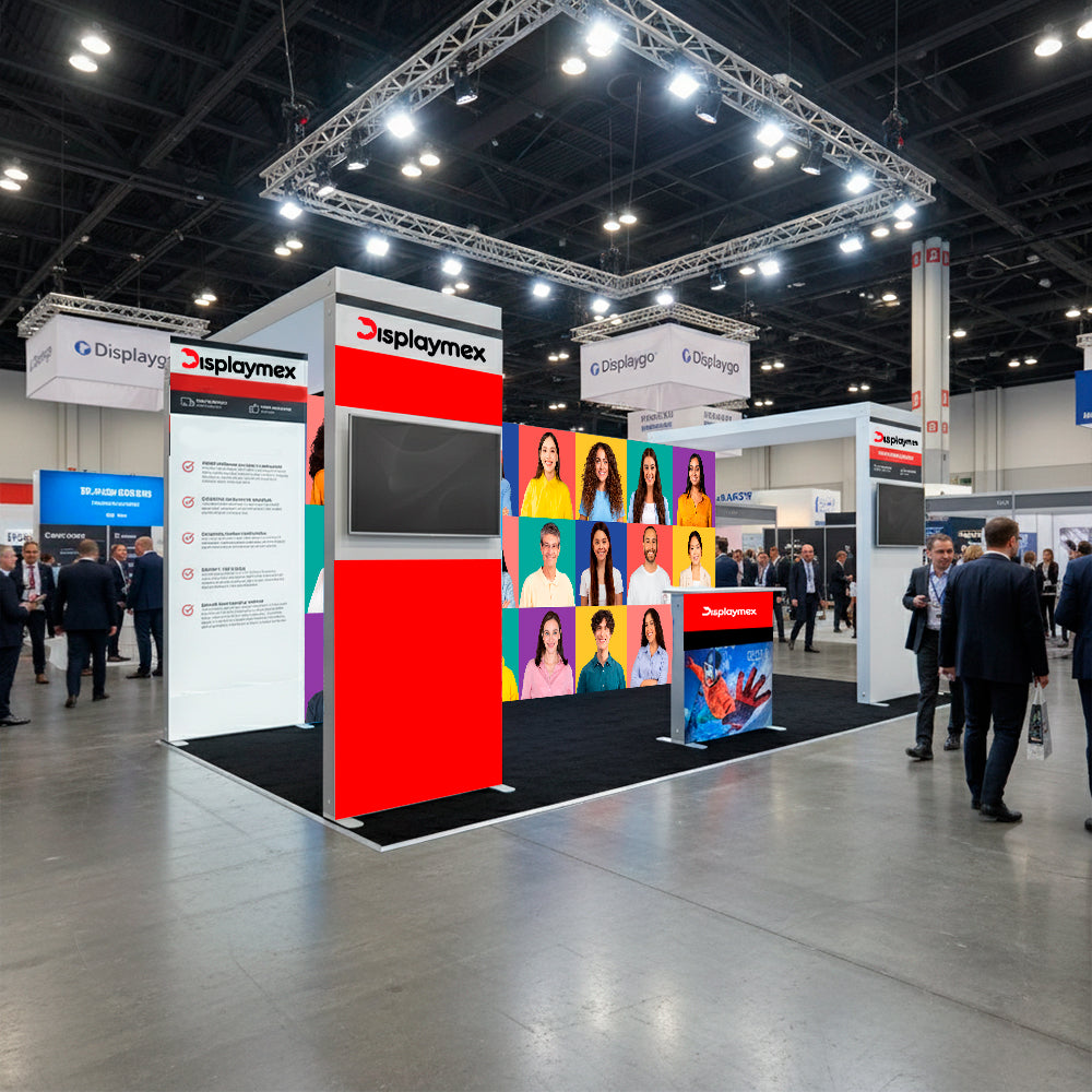 Stand luminoso 250 x 600 cm