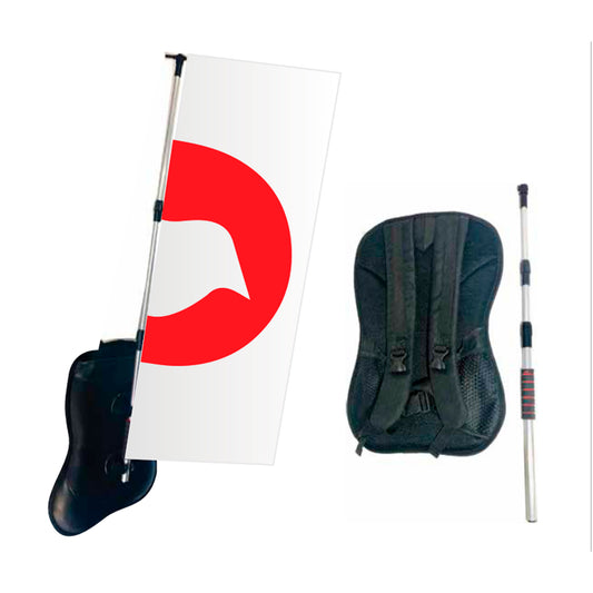 Banner Mochila para Eventos masivos