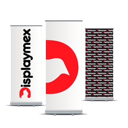 Banner Roll Up Impreso Alta Calidad Lona Front 13oz.