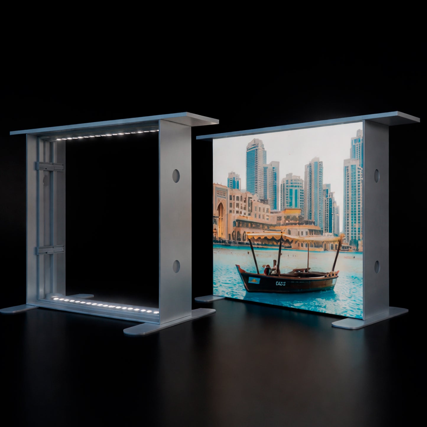 Stand Luminoso Counter 100 cm x 100 cm
