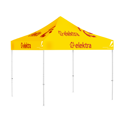 Toldo 3x3m En Tela Impreso en Alta Resolución personalizado