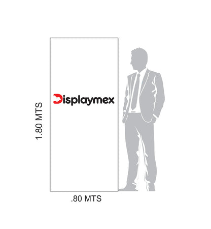 Estructura X Para Banner 80 x 1.80 mts