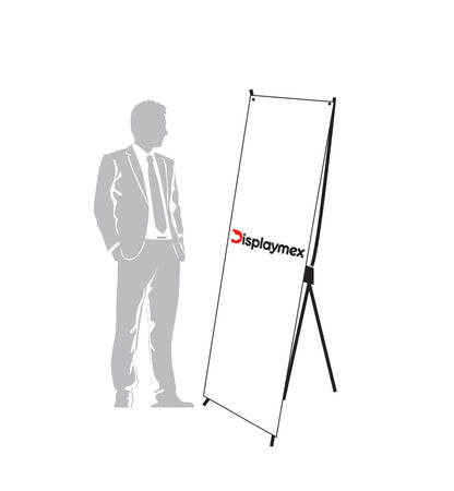 Estructura X Para Banner 80 x 1.80 mts